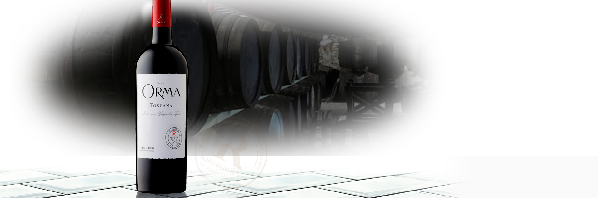 Rượu vang ý Orma Toscana